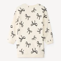 Jurkje van fleece met knopenprint meisjes