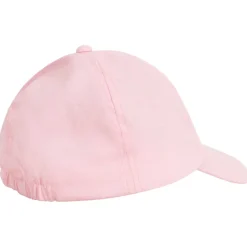 Kapuzenpet met gouden print en geborduurde kersen voor babymeisjes