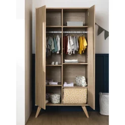 Kast Carla met 2 deuren - Hout