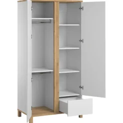 Kast 2 deuren Altitude Wit/Hout