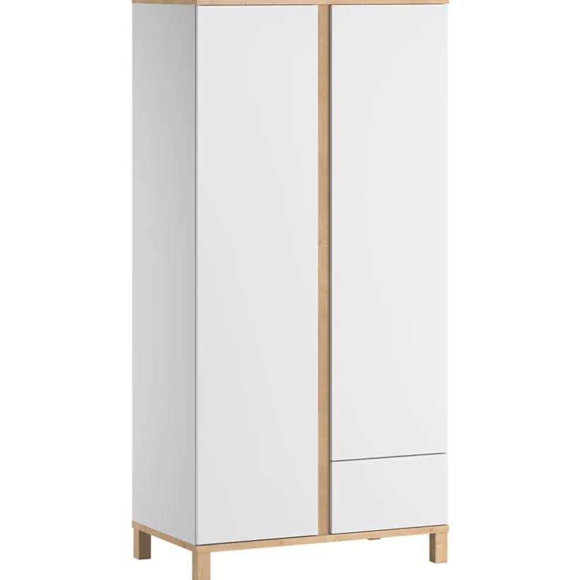 Kast 2 deuren Altitude Wit/Hout