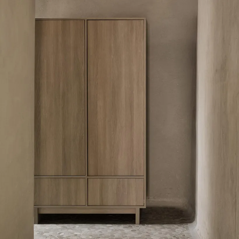 Kast 2 deuren Kyo Honey Ash