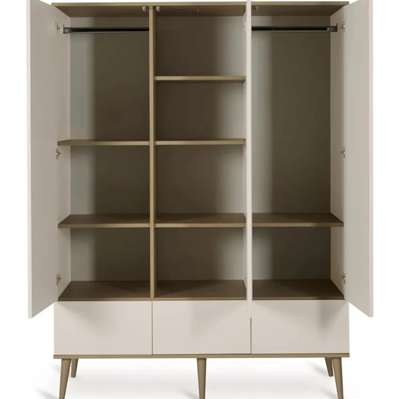 Kast Flow XL 3 deuren Clay