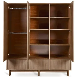 Kast XL 3 Deuren Kyo Walnut