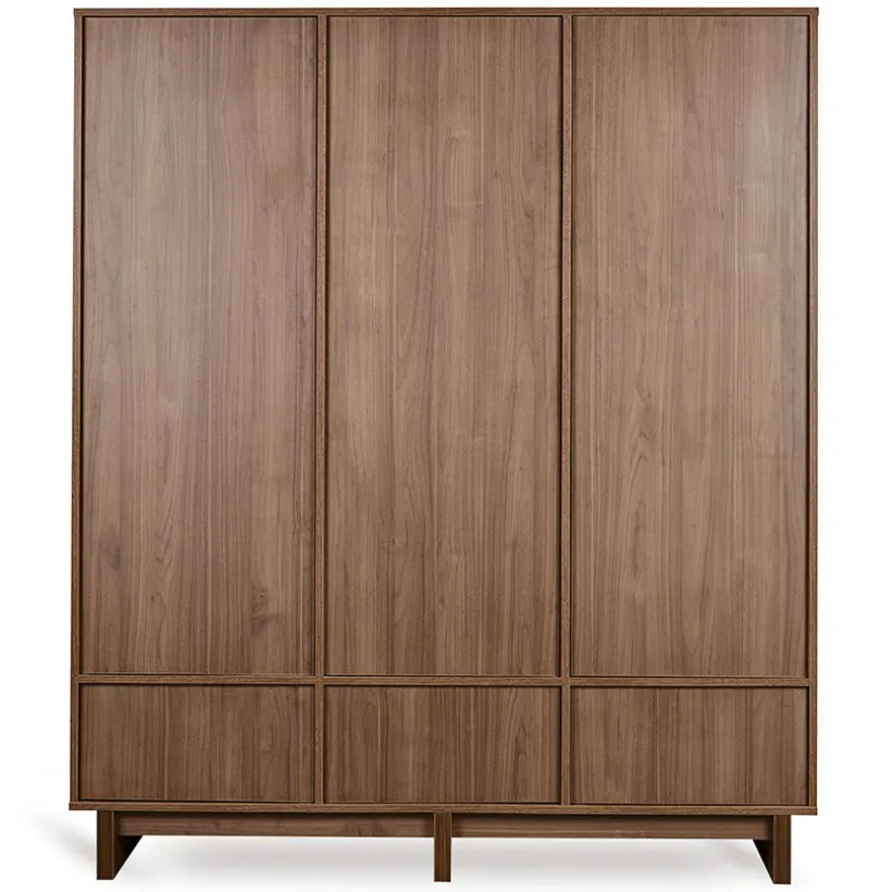 Kast XL 3 Deuren Kyo Walnut