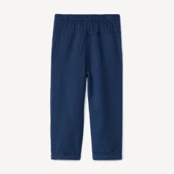 Katoenen broek in effen kleur voor babyjongens