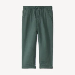 Katoenen broek in effen kleur voor babyjongens