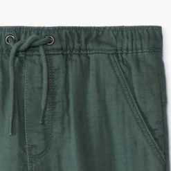 Katoenen broek in effen kleur voor babyjongens