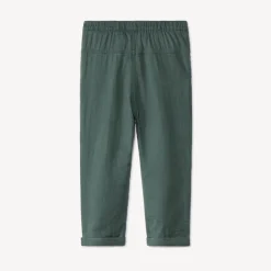 Katoenen broek in effen kleur voor babyjongens