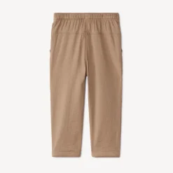 Katoenen broek in effen kleur voor babyjongens