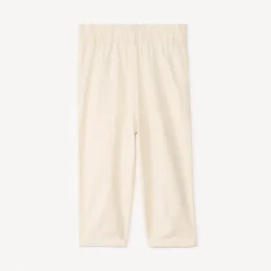 Katoenen effen broek voor babymeisjes