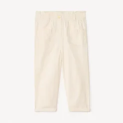 Katoenen effen broek voor babymeisjes