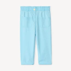 Katoenen effen broek voor babymeisjes