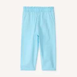 Katoenen effen broek voor babymeisjes