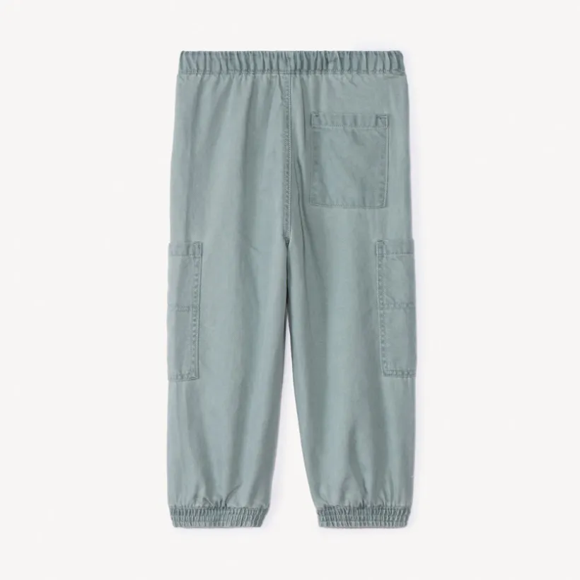 Katoenen gevoerde cargo broek voor babyjongen