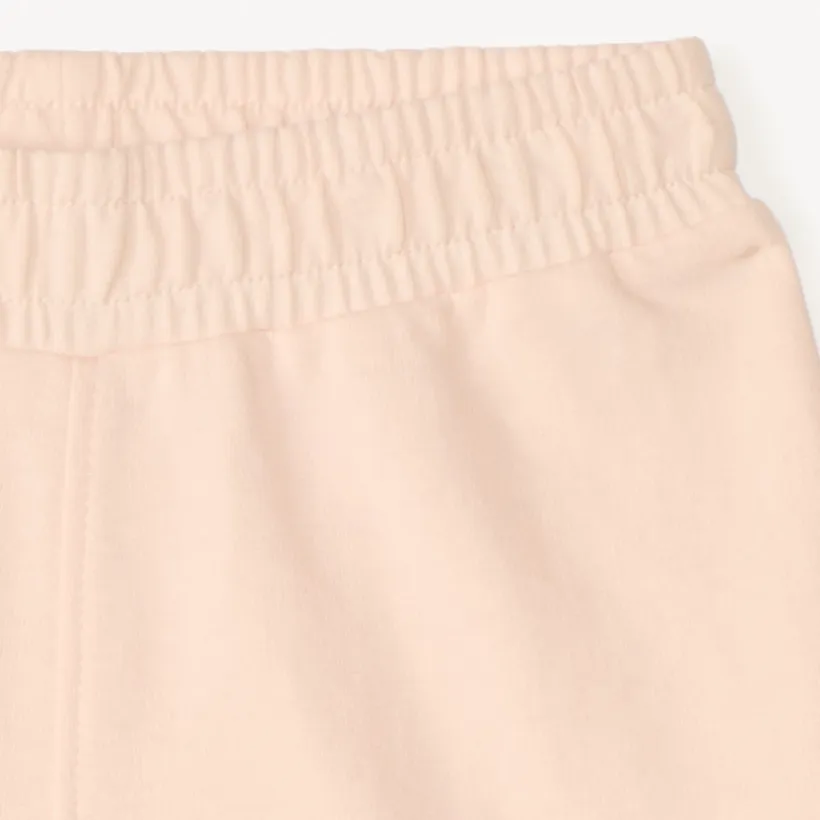 Katoenen jogger in effen meisjes