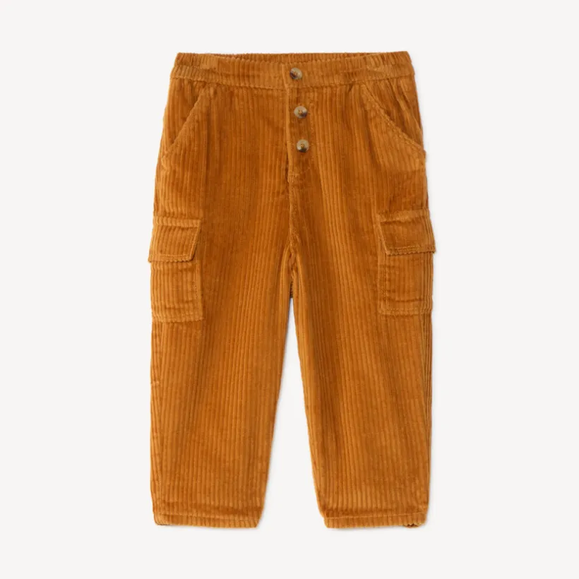 Katoenen jongensbroek van corduroy