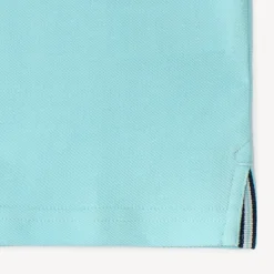 Katoenen korte mouwen polo in effen kleur jongens