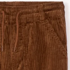 Katoenen ribbelbroek met voering jongens