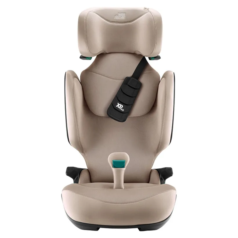 KidFix Pro i-Size autostoel Style teak met Isofix en 3-puntsgordel