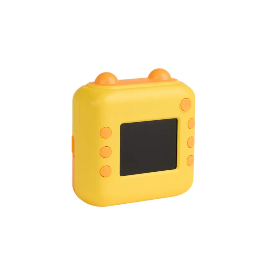 Kindercamera met directe print – Geel