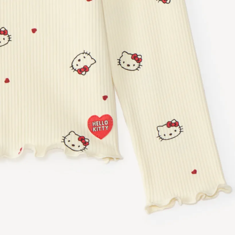 Kinderen Meisjes T-shirt met lange mouwen Hello Kitty