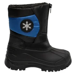 Kinderski overall met sneeuwvlok badge jongens
