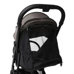 Kinderwagen Aria Plus met volledig verstelbare rugleuning taupe