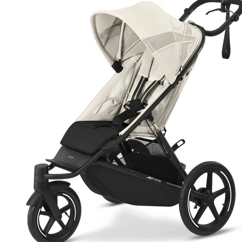 Kinderwagen Avi Spin sportive All Terrain Seashell Beige