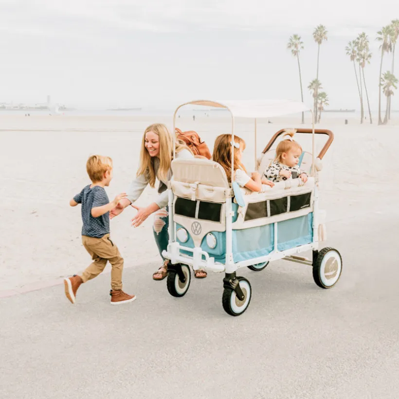 Kinderwagen Bollerwagen VW4 Volkswagen Bondi Blue