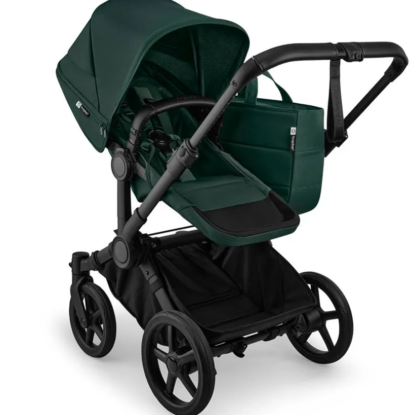 Kinderwagen Donkey 6 compleet Black/Fern Green