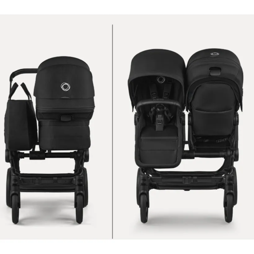 Kinderwagen Donkey 6 compleet Black/Fern Green