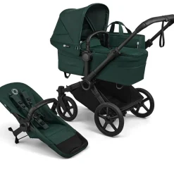 Kinderwagen Donkey 6 compleet Black/Fern Green