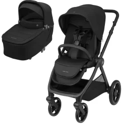 Kinderwagen + draagmand Oxford Plus Twillic Black