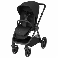 Kinderwagen + draagmand Oxford Plus Twillic Black