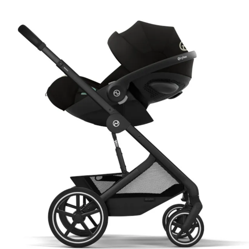 Kinderwagen Duo Balios S Lux 2026 + Draagmand opvouwbaar - Moon Black