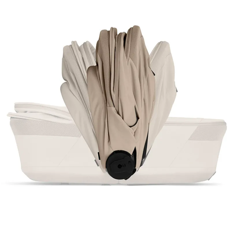 Kinderwagen Duo Balios S Lux 2026 + Draagmand opvouwbaar - Almond Beige