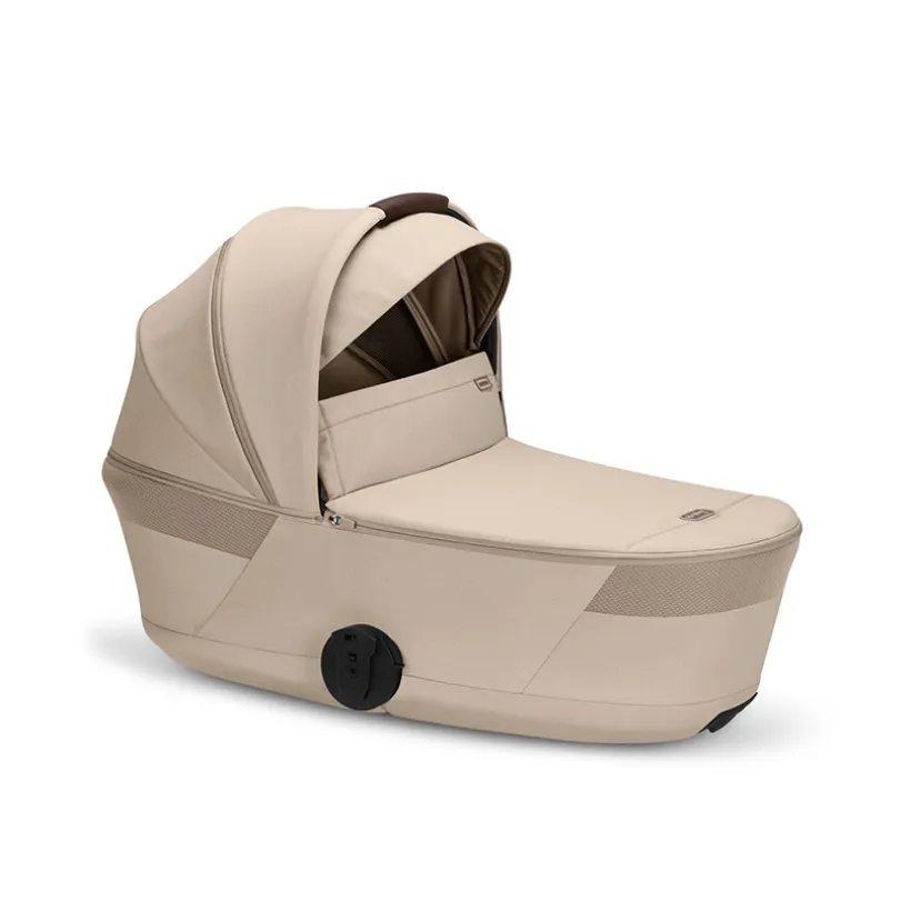 Kinderwagen Duo Balios S Lux 2026 + Draagmand opvouwbaar - Almond Beige