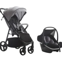 Kinderwagen duo Essential met autostoel i-Size zwart/grijs
