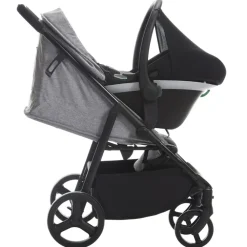 Kinderwagen duo Essential met autostoel i-Size zwart/grijs