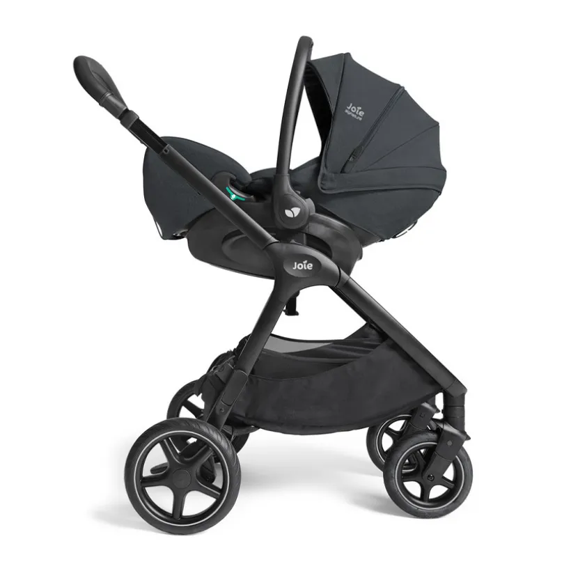 Kinderwagen Finiti Ebony 4-in-1 compact met omkeerbare zitting en Flex-systeem