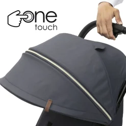 Kinderwagen Goody XPlus dark shadow met verstelbare rugleuning