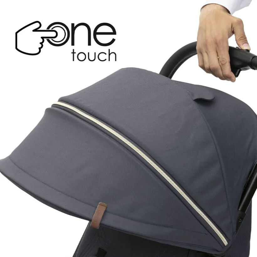 Kinderwagen Goody XPlus dark shadow met verstelbare rugleuning