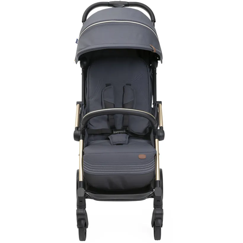 Kinderwagen Goody XPlus dark shadow met verstelbare rugleuning