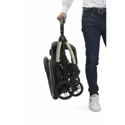 Kinderwagen Goody XPlus dark shadow met verstelbare rugleuning