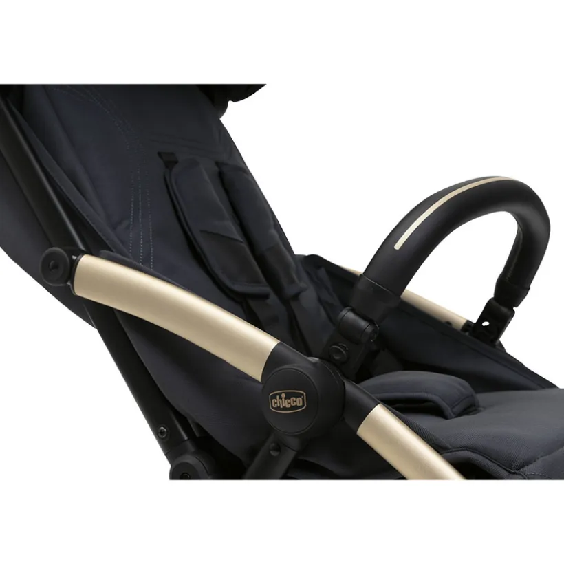Kinderwagen Goody XPlus dark shadow met verstelbare rugleuning