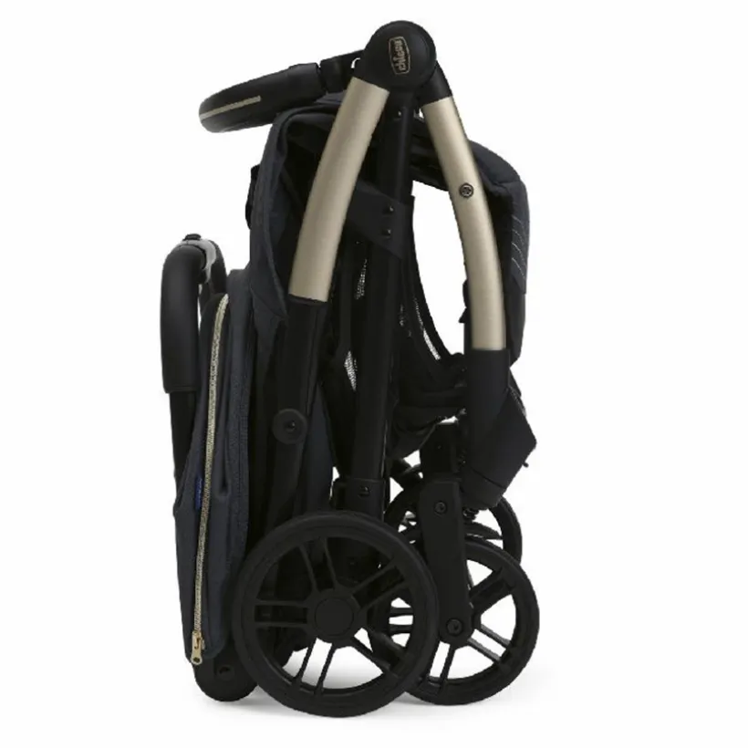 Kinderwagen Goody XPlus dark shadow met verstelbare rugleuning