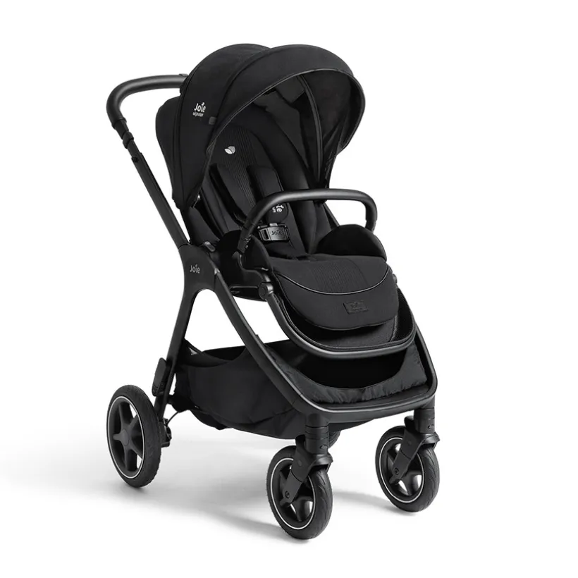 Kinderwagen 4-in-1 Finiti Eclipse van Joie met omkeerbare zitting en Flex-systeem voor extra comfort, geschikt van geboorte tot 4 jaar