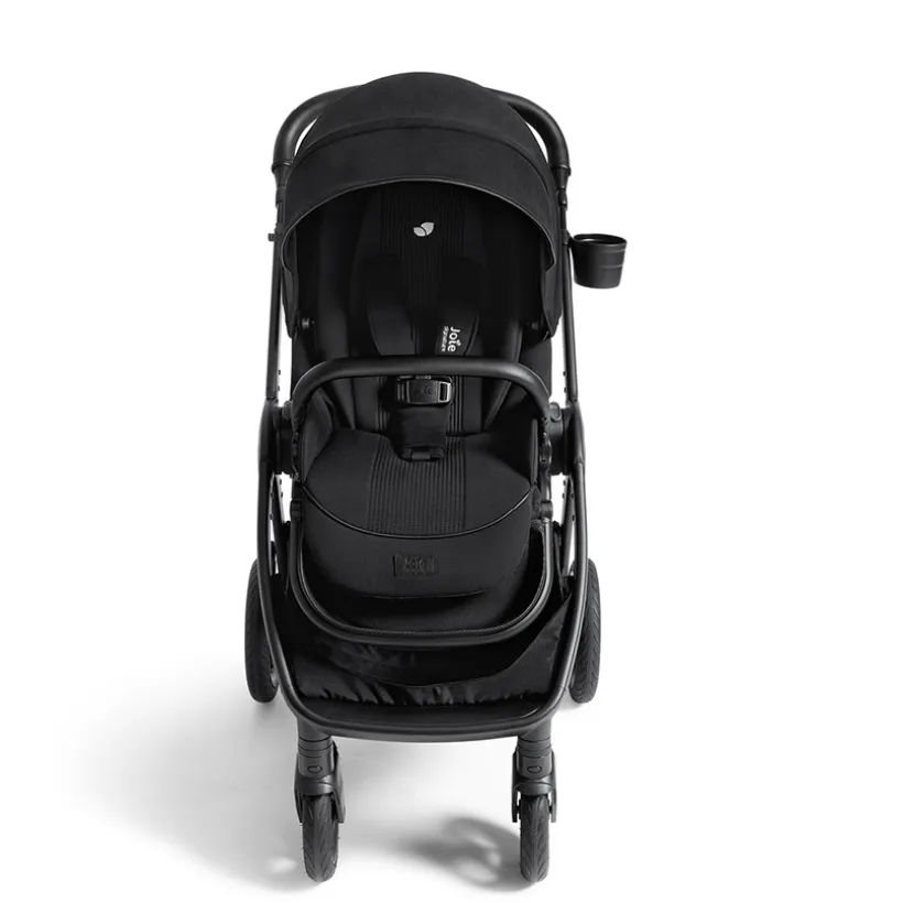 Kinderwagen 4-in-1 Finiti Eclipse van Joie met omkeerbare zitting en Flex-systeem voor extra comfort, geschikt van geboorte tot 4 jaar