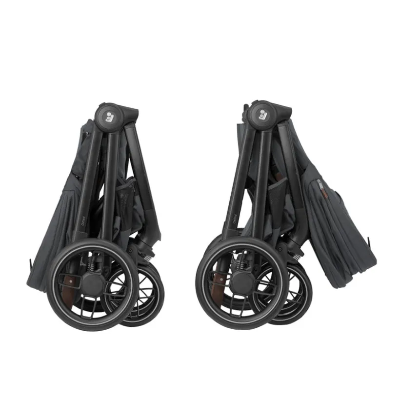 Kinderwagen Oxford Plus + draagmand Twillic Graphite